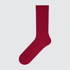 Цветные носки UNIQLO, красный
