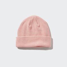 Хлопковая кепка UNIQLO, розовый