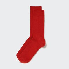 Цветные носки UNIQLO, красный