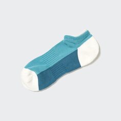 Носки с цветными блоками UNIQLO, синий