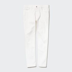 Ультра-эластичные цветные джинсы UNIQLO, белый