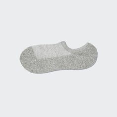 Низкие носки с ворсом UNIQLO, серый