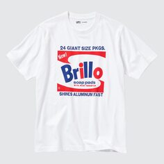 NY POP ART Archive UT (футболка с коротким рукавом и рисунком) UNIQLO, белый