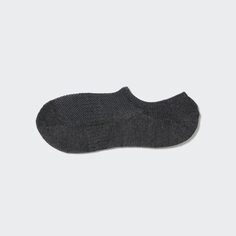 Низкие носки с ворсом UNIQLO, темно-серый