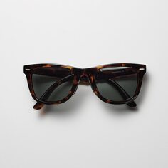 Складные солнцезащитные очки Wellington с защитой от ультрафиолета UNIQLO, коричневый