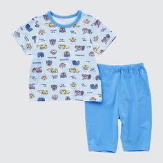 Пижама с короткими рукавами PAW Patrol UNIQLO, синий