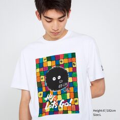 STUDIO GHIBLI UT (Футболка с коротким рукавом и рисунком) UNIQLO, белый