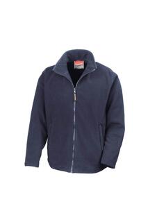 Дышащая куртка Horizon из высококачественного микрофлиса с защитой от душа Result, темно-синий
