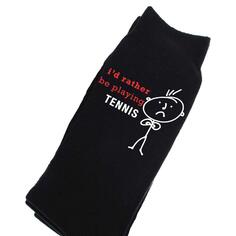 Черные носки до середины икры скорее Be Playing Tennis 60 SECOND MAKEOVER, черный