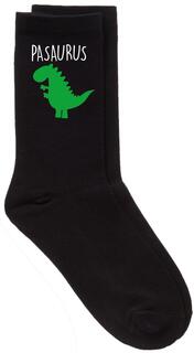 Черные носки из теленка с динозавром Pasaurus Pa 60 SECOND MAKEOVER, черный