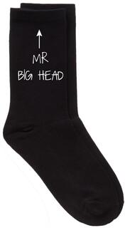 Черные носки из теленка Mr Big Head 60 SECOND MAKEOVER, черный