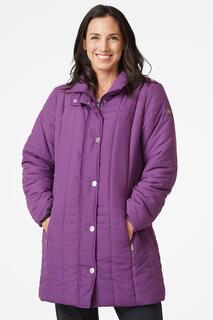 Стеганое пальто Penny Plain, фиолетовый