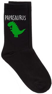 Черные носки из теленка Papa Dinosaur Papasaurus 60 SECOND MAKEOVER, черный