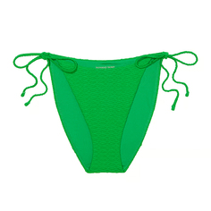 Плавки бикини Victoria&apos;s Secret Swim Mix &amp; Match Side-Tie Cheeky Fishnet, зеленый