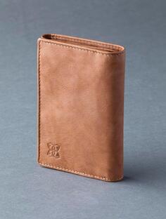 Кожаный кошелек в три сложения &apos;Bowston&apos; Lakeland Leather, коричневый
