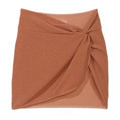 Накидка Victoria&apos;s Secret Swim Mini Sarong Coverup Lurex, коричневый