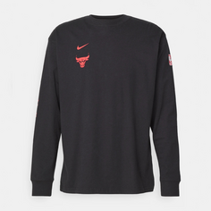 Лонгслив Nike Performance Nba Chicago Bulls, черный