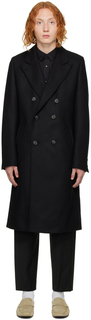 Черное пальто Мирой Hugo