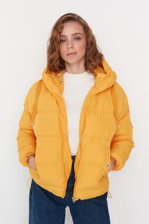 Зимняя куртка - Желтая - Пуховик Trendyol, желтый