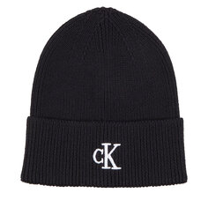 Шапка Calvin Klein Jeans ArchiveLogo Beanie, черный