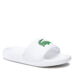 Шлепанцы Lacoste Croco, белый цвет