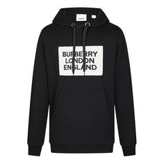 Толстовка Men&apos;s Burberry Box Logo Black, черный