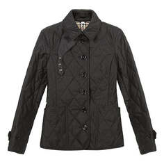 Куртка Burberry Diamond Quilted Temperature Control Jacket For Black, черный