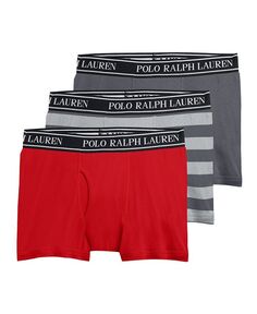 Эластичные боксеры Big Boys, комплект из 3 предметов Polo Ralph Lauren, мультиколор