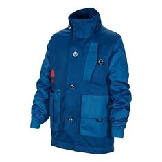 Куртка Nike B NK KYRIE Jacket COURT Blue, синий