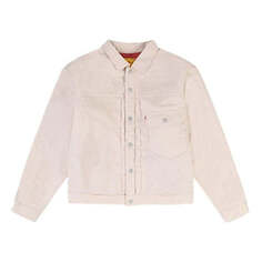 Куртка Men&apos;s Levis Red Series Casual Denim Jacket White, белый
