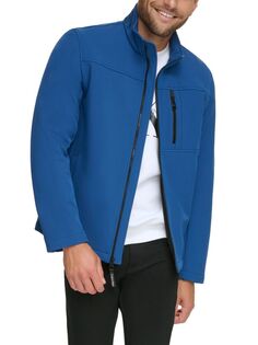 Куртка с воротником-стойкой Calvin Klein, цвет Blue Edge