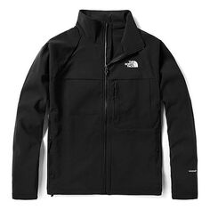 Куртка THE NORTH FACE SS20 Zipper Windproof Outdoor Jacket Version Couple Style Black, черный