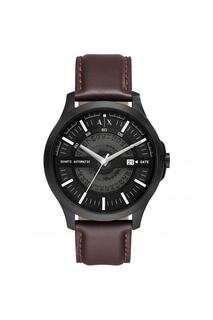 Модные аналоговые кварцевые часы из нержавеющей стали с покрытием - Ax2446 Armani Exchange, черный