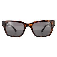 Квадратные солнцезащитные очки Havana на прозрачных коричневых темно-серых пластиковых очках Jeffrey RB2190 Ray-Ban, коричневый