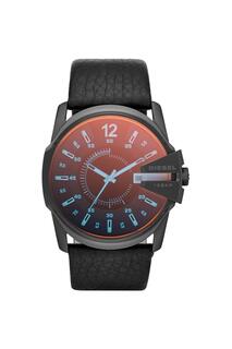 Модные аналоговые кварцевые часы из нержавеющей стали с покрытием Chief - Dz1657 Diesel, черный