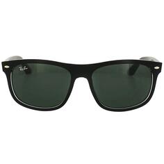 Квадратные черные зеленые 4226 солнцезащитные очки Ray-Ban, черный