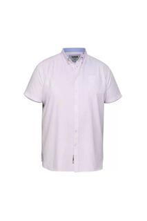 Рубашка с короткими рукавами James Oxford Kingsize Duke Clothing, розовый