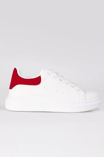 Кроссовки Lace Up with Thick Sole Trainers KRISP, красный
