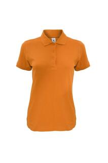 Рубашка-поло Safran Timeless B&amp;C, оранжевый B&C