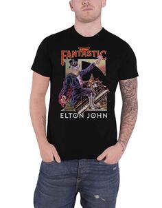 Футболка «Капитан Фантастик» Elton John, черный