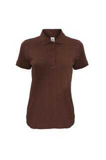 Рубашка-поло Safran Timeless B&amp;C, коричневый B&C