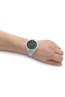 Модные аналоговые часы из нержавеющей стали — Kcwgk2235102 Kenneth Cole, зеленый