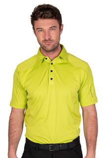 Рубашка-поло для гольфа Top Stitch Island Green, зеленый