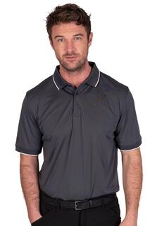 Рубашка-поло для гольфа Performance Island Green, черный