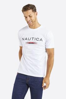 Футболка «Куинн» Nautica, белый