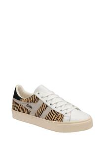 Кроссовки &apos;Orchid II Africa&apos; Ponyhair Lace-Up Trainers Gola, белый