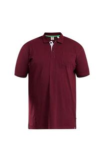 Рубашка-поло из пике D555 Grant Kingsize Duke Clothing, красный