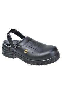 Кроссовки Perforated Compositelite Safety Clogs Portwest, черный