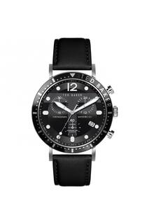 Модные кварцевые часы Marteni с хронографом из нержавеющей стали - Bkpmrs204 Ted Baker, черный