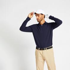 Рубашка-поло с длинными рукавами Decathlon Golf Inesis, синий